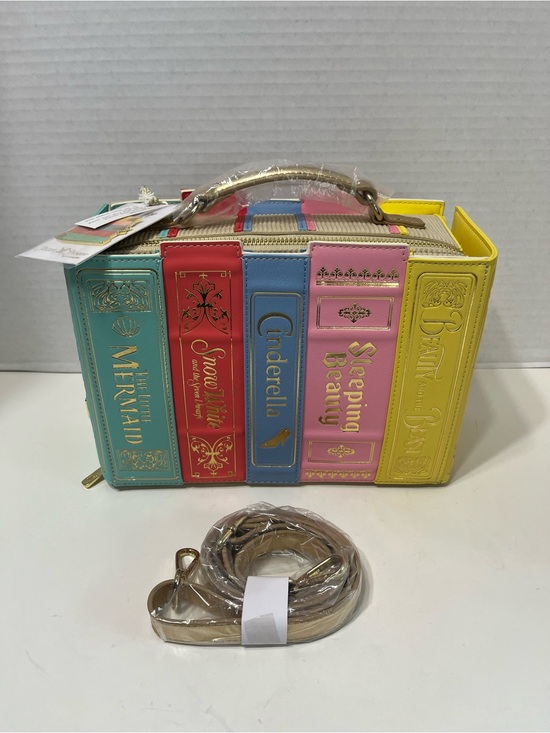 Loungefly Handbags - LOUNGEFLY Disney stitch shoppe princess books volume 1 RARE NWT